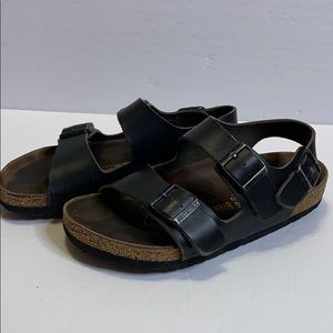 Birkenstock Milano black sandals size 36
